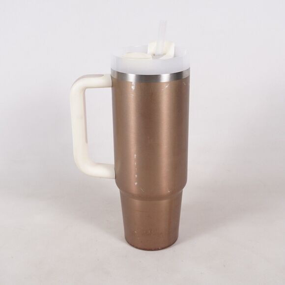 Stanley Flowstate Quencher Stainless Steel Travel Tumbler Cup Rose Quartz 30oz - Picture 4 of 11